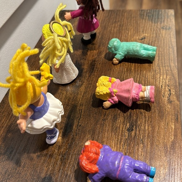 Cabbage Patch Kids PVC Yarn Hair Toddler Baby Dolls Vintage 1980-90s Lot - Picture 5 of 9